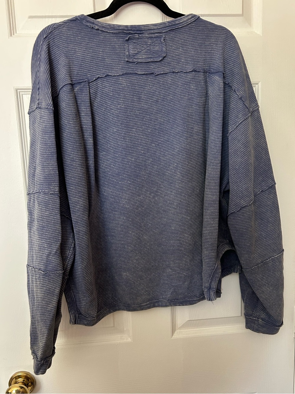 NWT Free People We the Free Total Eclipse Tee - Prep Peri - Picture 5 of 5